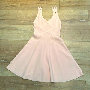 Small, pink Guess dress
